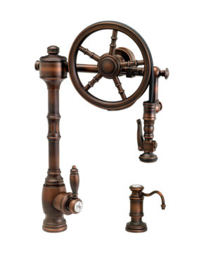 The Wheel Pull Down Kitchen Faucet