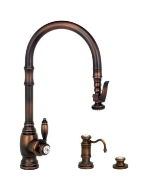 Traditional PLP Pull Down Faucet - 3pc. Suite
