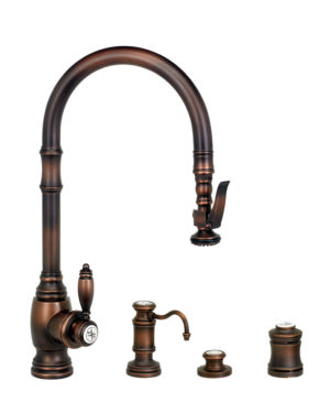 Traditional PLP Pull Down Faucet - 4pc. Suite