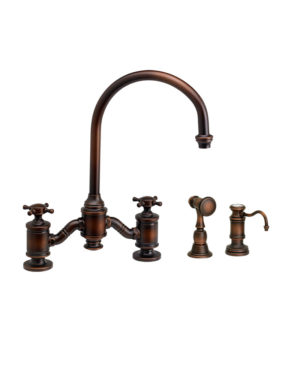 Hampton Bridge Faucet - 2pc. Suite