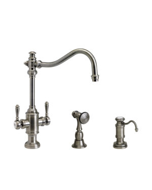 Waterstone Annapolis Two Handle Kitchen Faucet - 2pc. Suite
