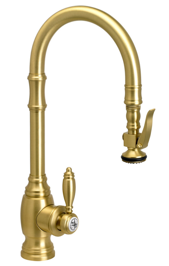 Waterstone 5600 Pulldown Faucet - Satin Brass
