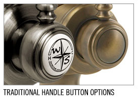 Waterstone faucet button options