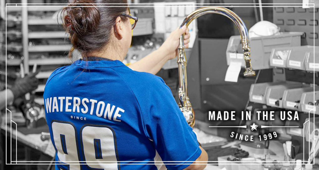 Waterstone faucets made in the usa